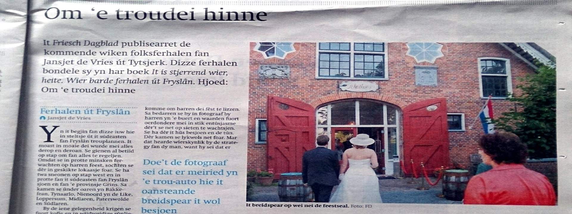 Folksferhalen yn it Friesch Deiblêd