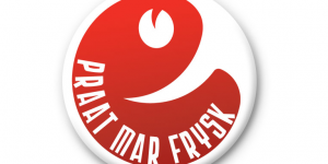 Praat mar Frysk - button